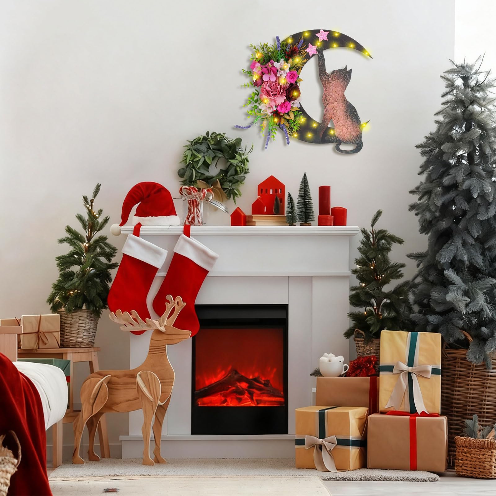 Gift-worthy nature inspired wreath for home decor