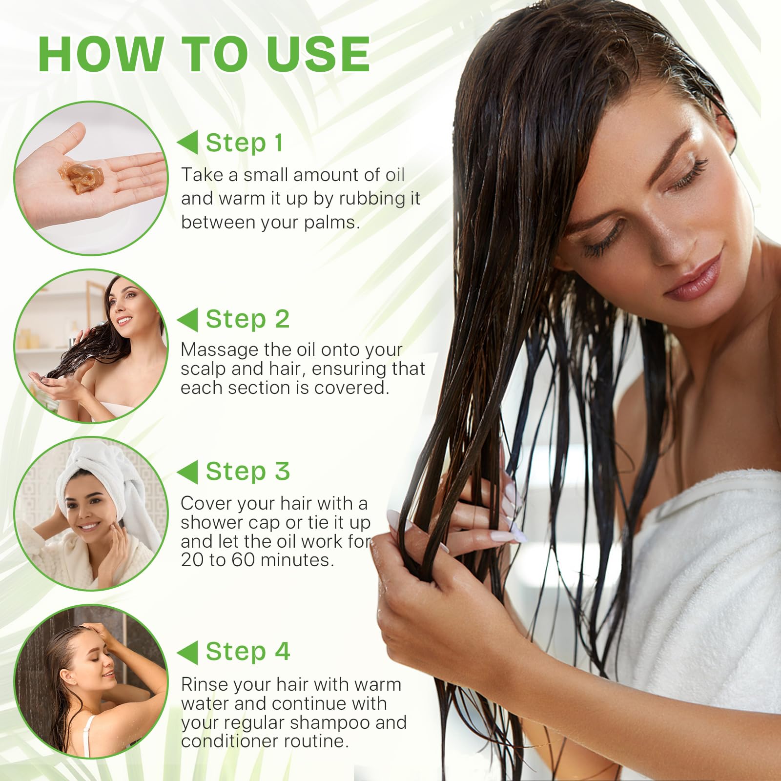 Premium cold pressed Batana Oil for nourishing hair