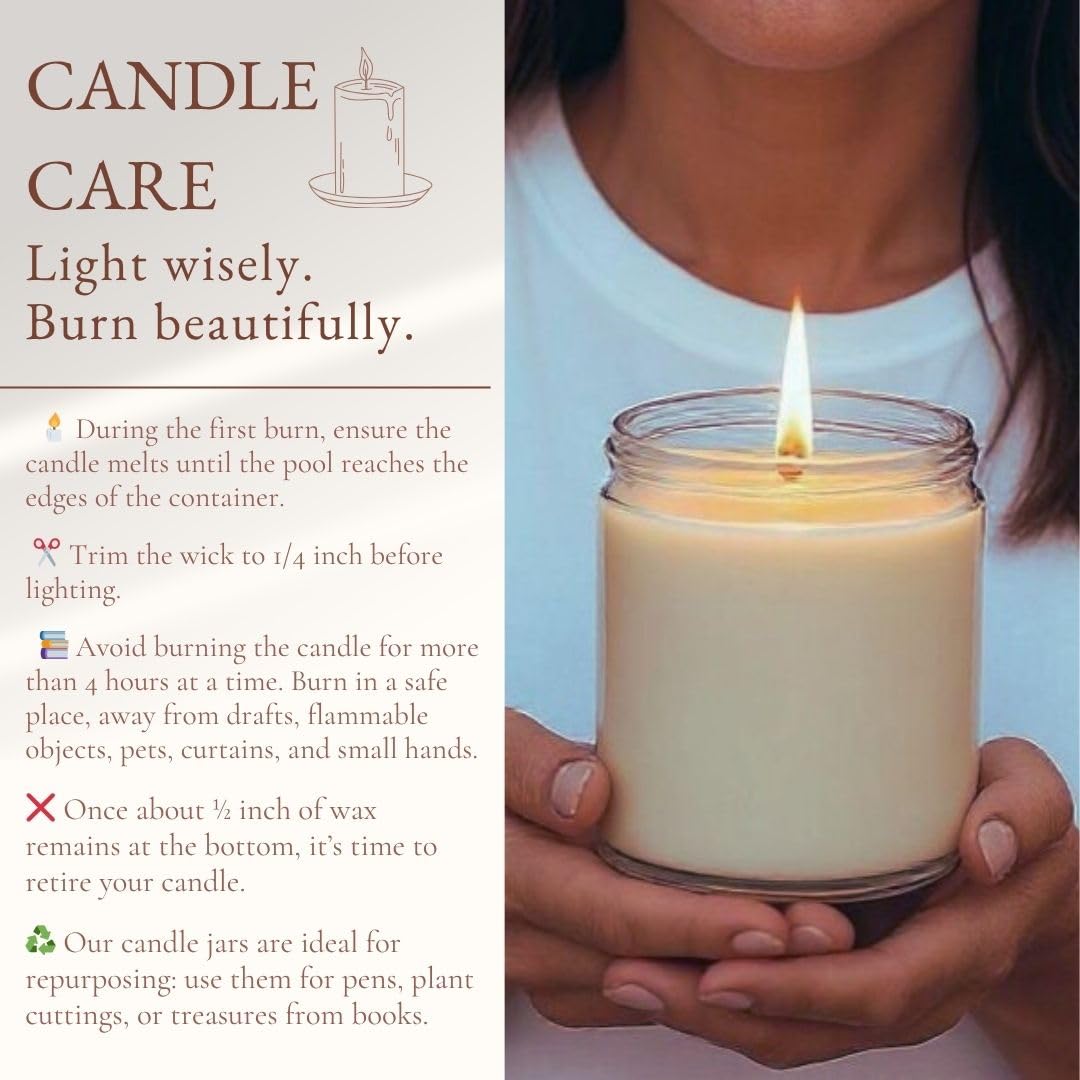 Vegan cruelty-free candle for gifting and everyday use