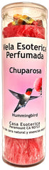 Veladora Candle Casa Esoterica Espiritual Chuparrosa vista frontal