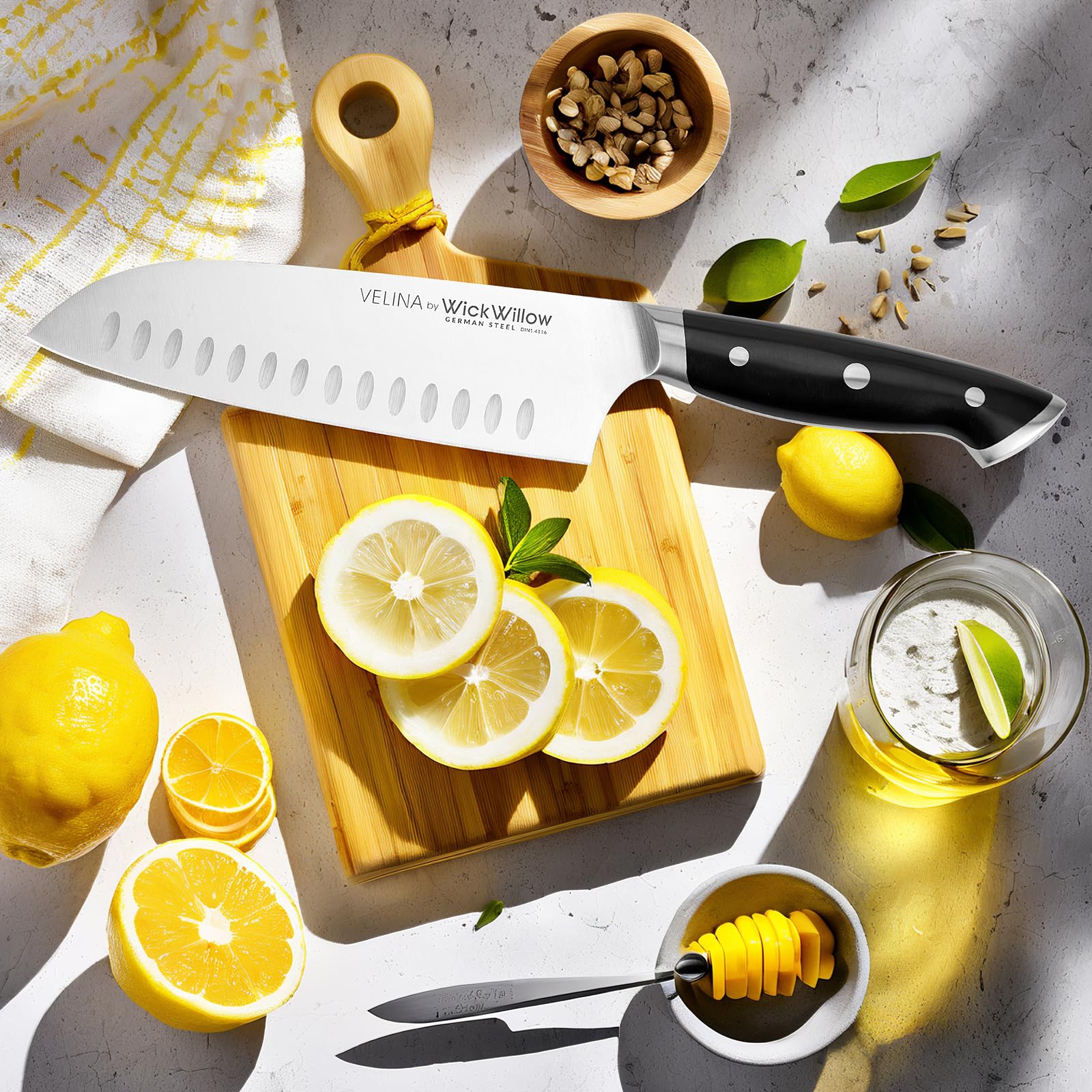 Velina Series gift box Santoku Knife packaging