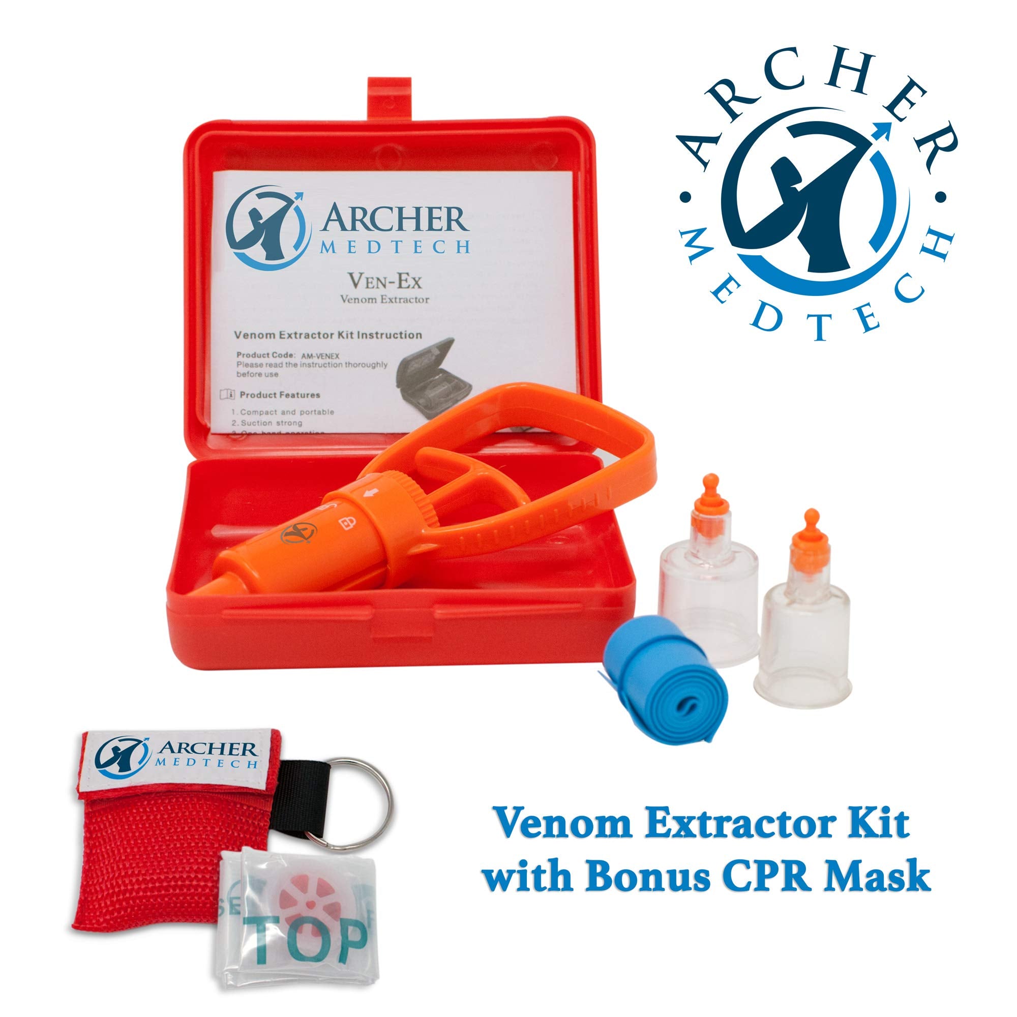 Tourniquet band included with Ven-Ex venom extractor