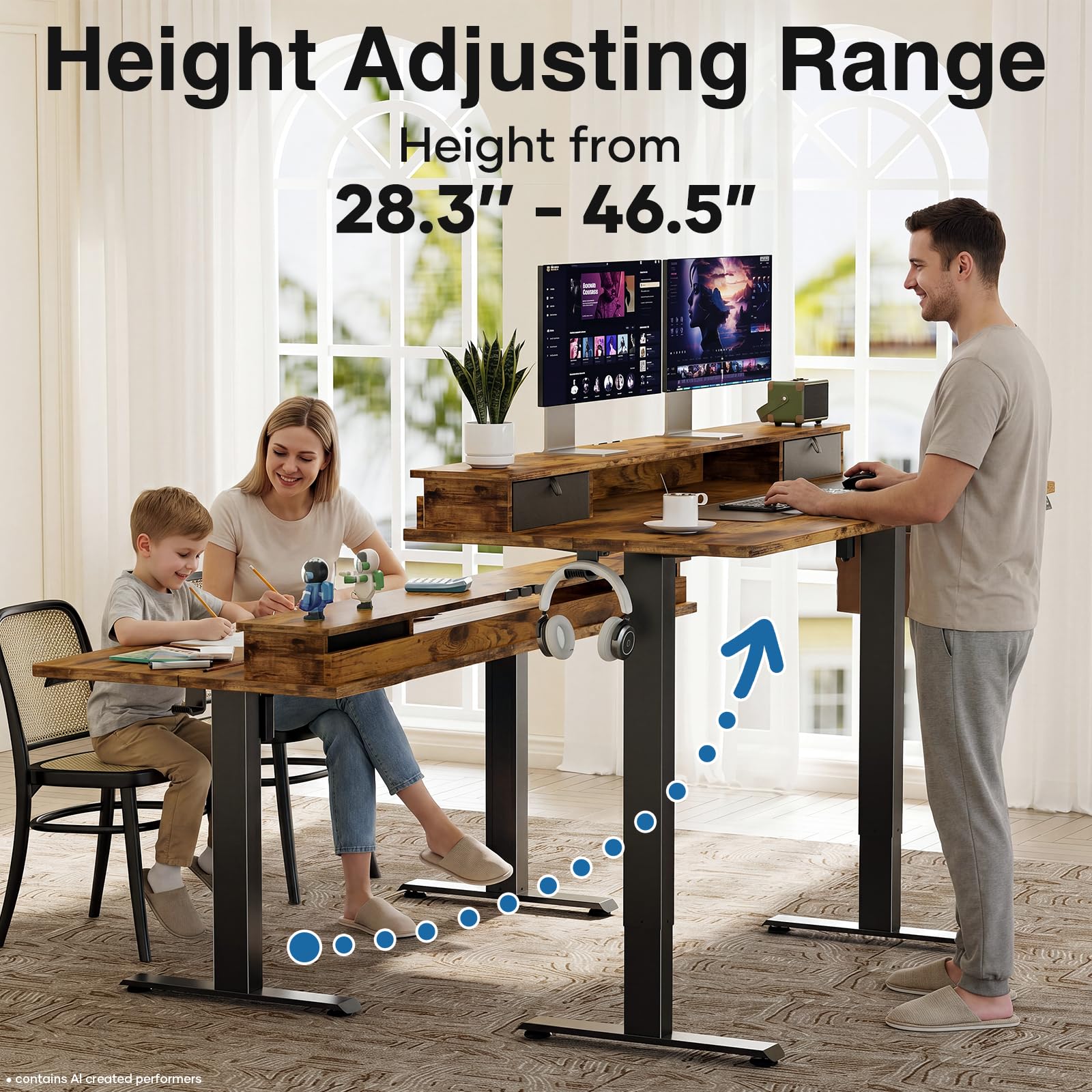 CARB-compliant wood board with smooth surface