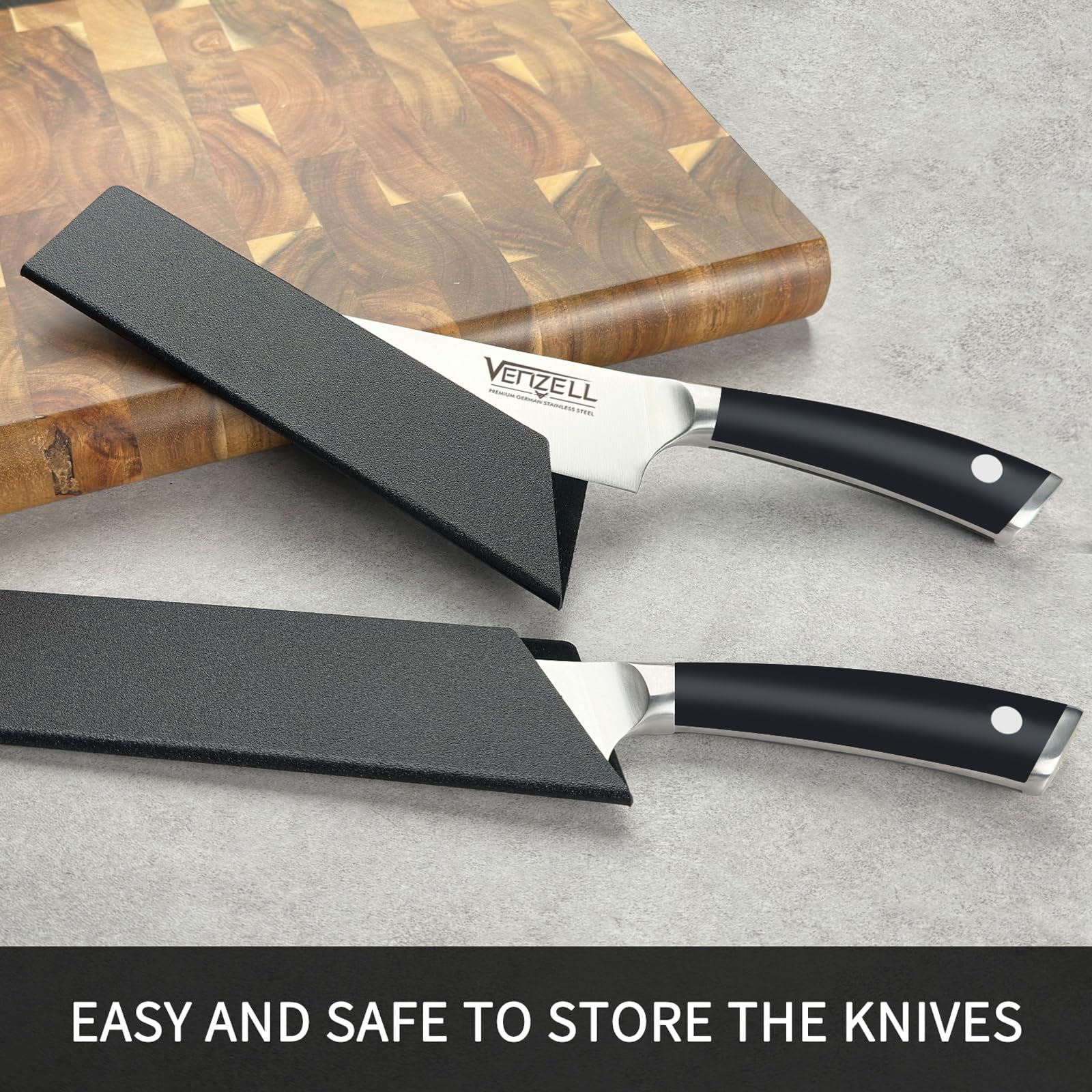 Anti-slip design with felt lining VENZELL guards