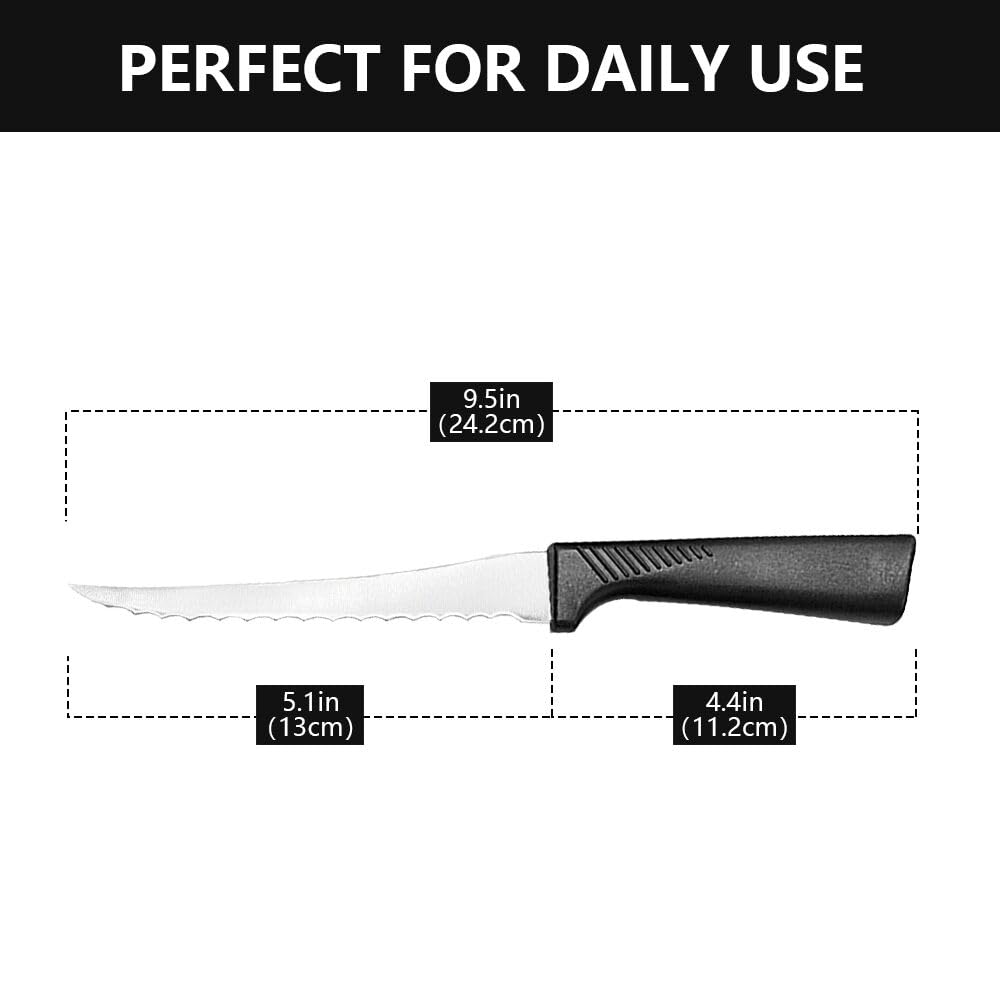 Dishwasher safe tomato knife Haokithcun