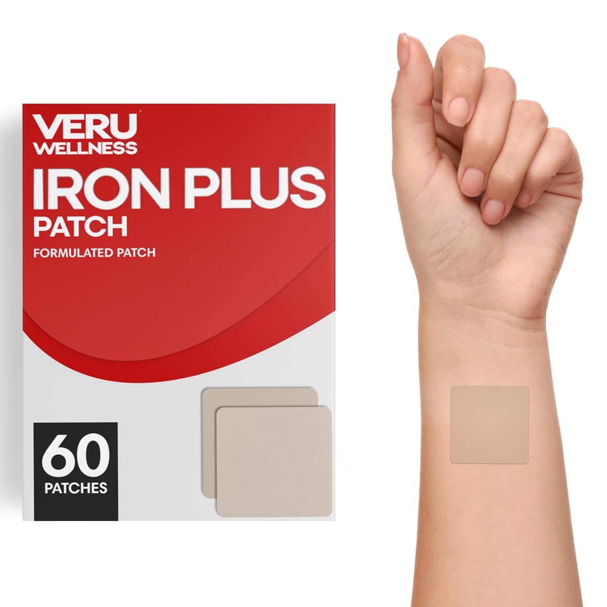 Veru Wellness Iron Plus Patches product image