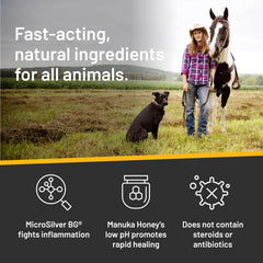 Shampoo designed for all species including horses