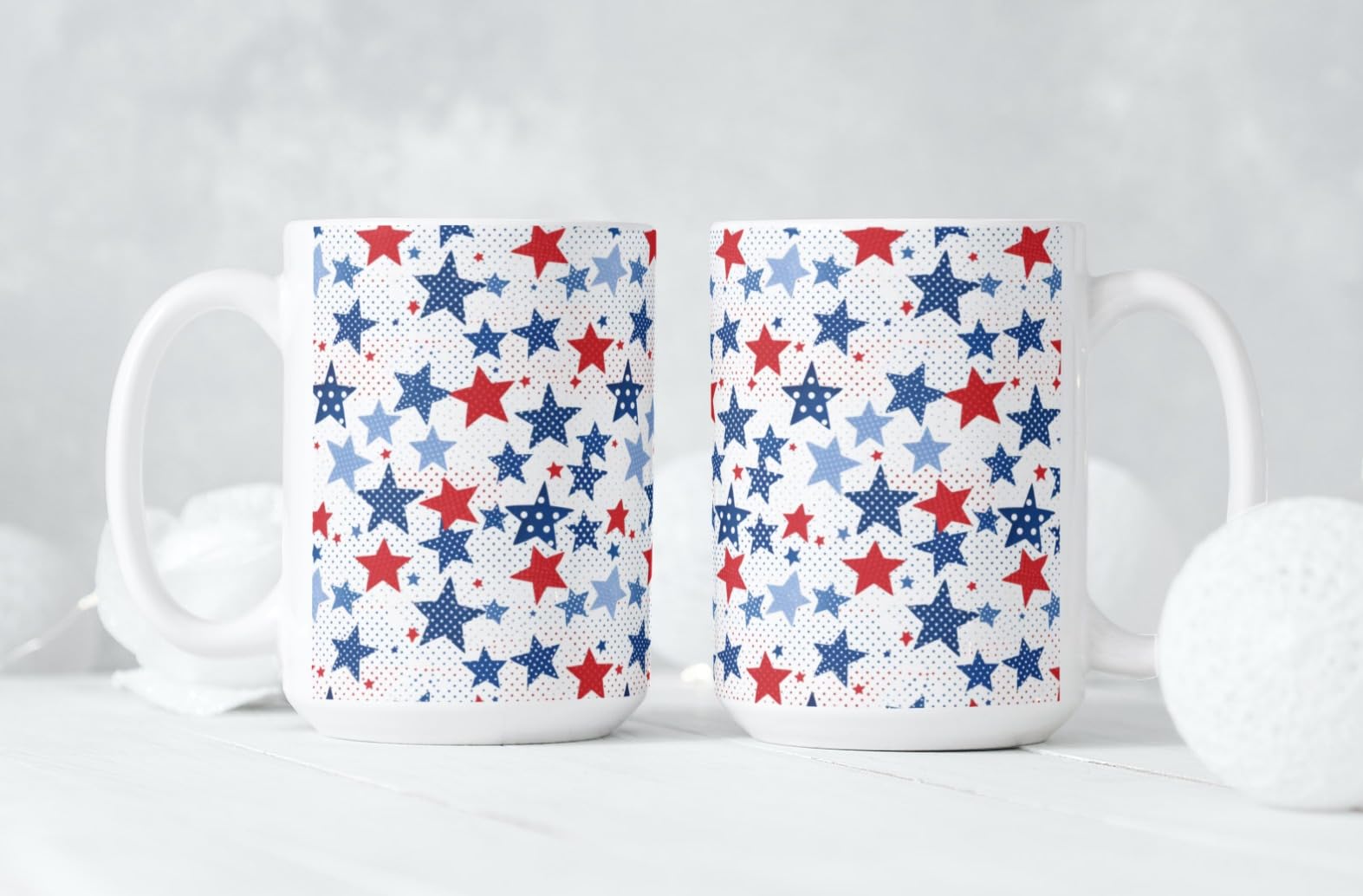 Gift idea patriotic mug for veterans and military supporters