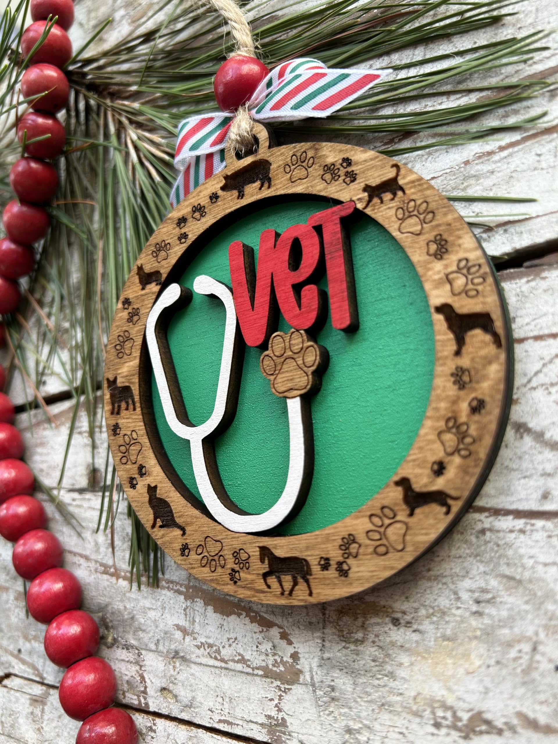 Approx 3 3/4 inch ornament size