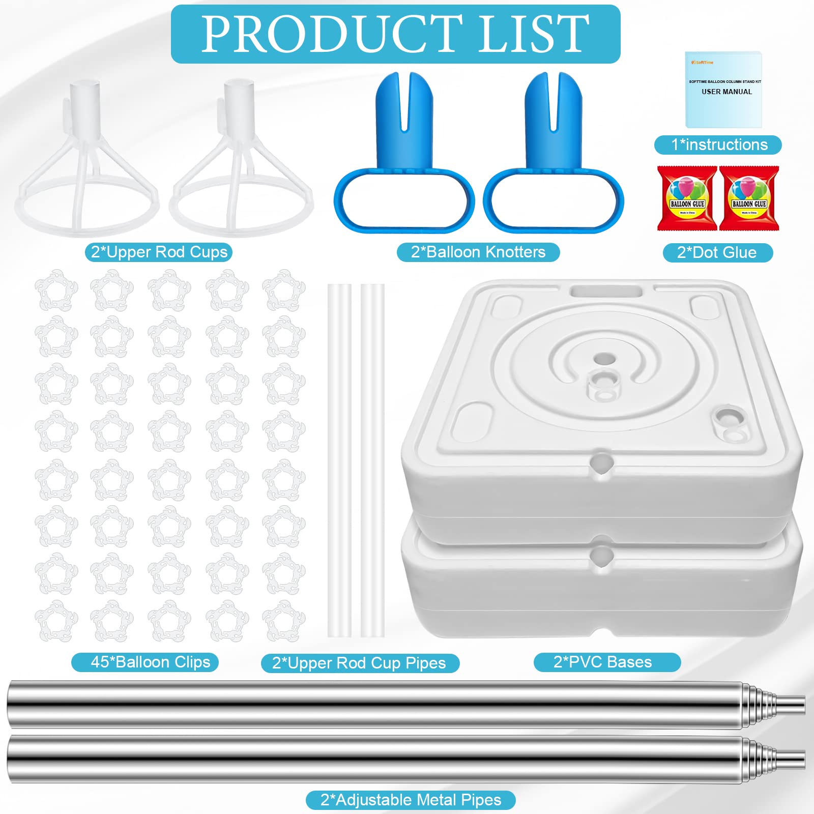 Detailed user manual included with kit