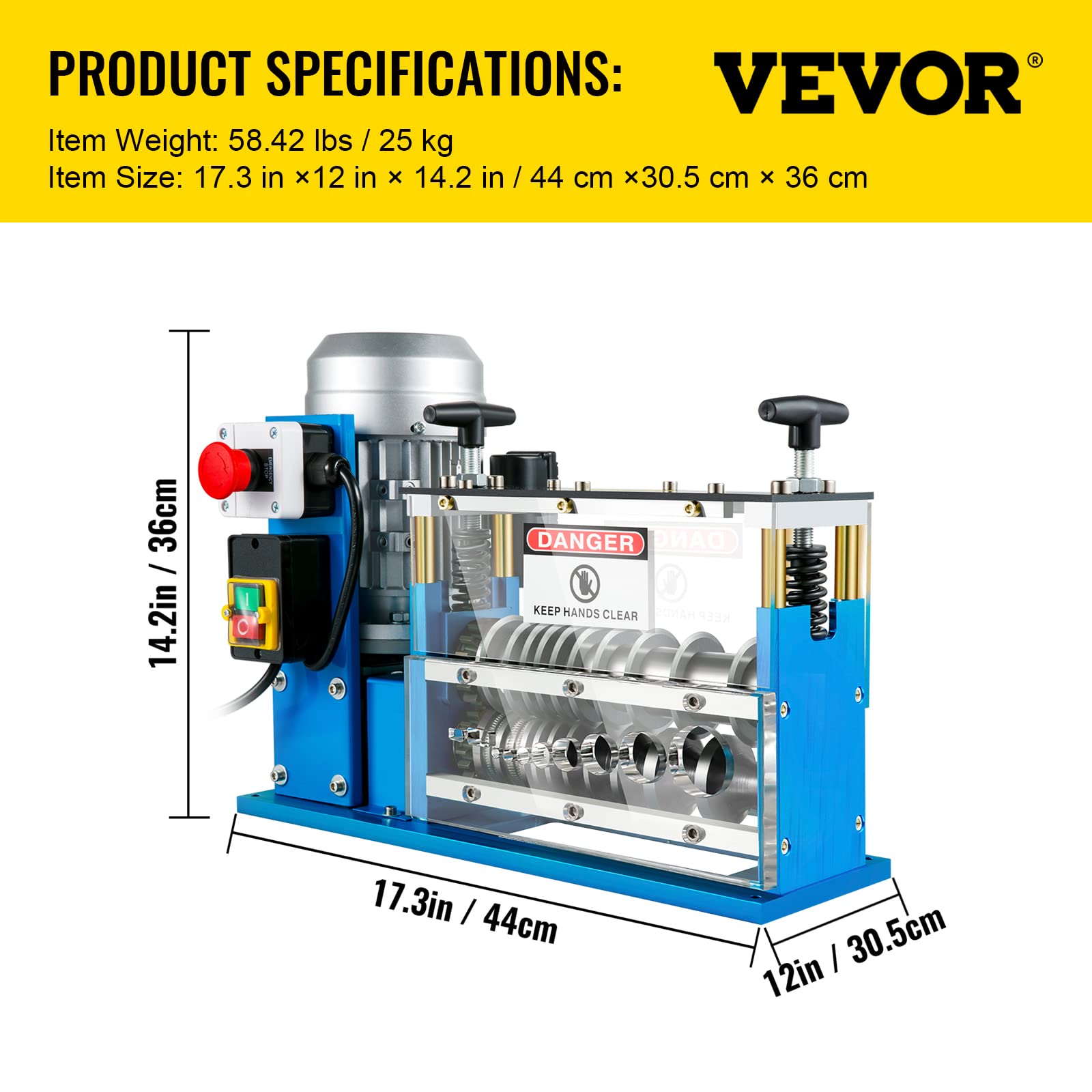 VEVOR transparent acrylic plate for operation visibility