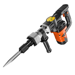 Shock absorbing handle with large trigger switch