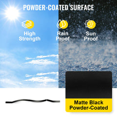 Includes 204 self-tapping screws for wood or metal frames
