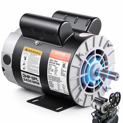 VEVOR air compressor electric motor 115/230V 56 frame