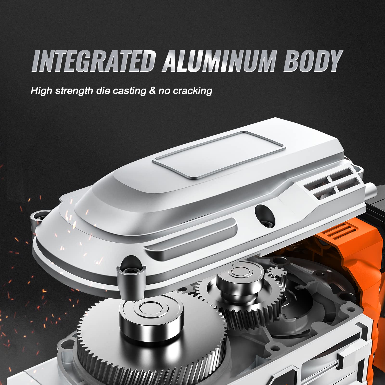 High-strength alloy chuck on VEVOR jack hammer