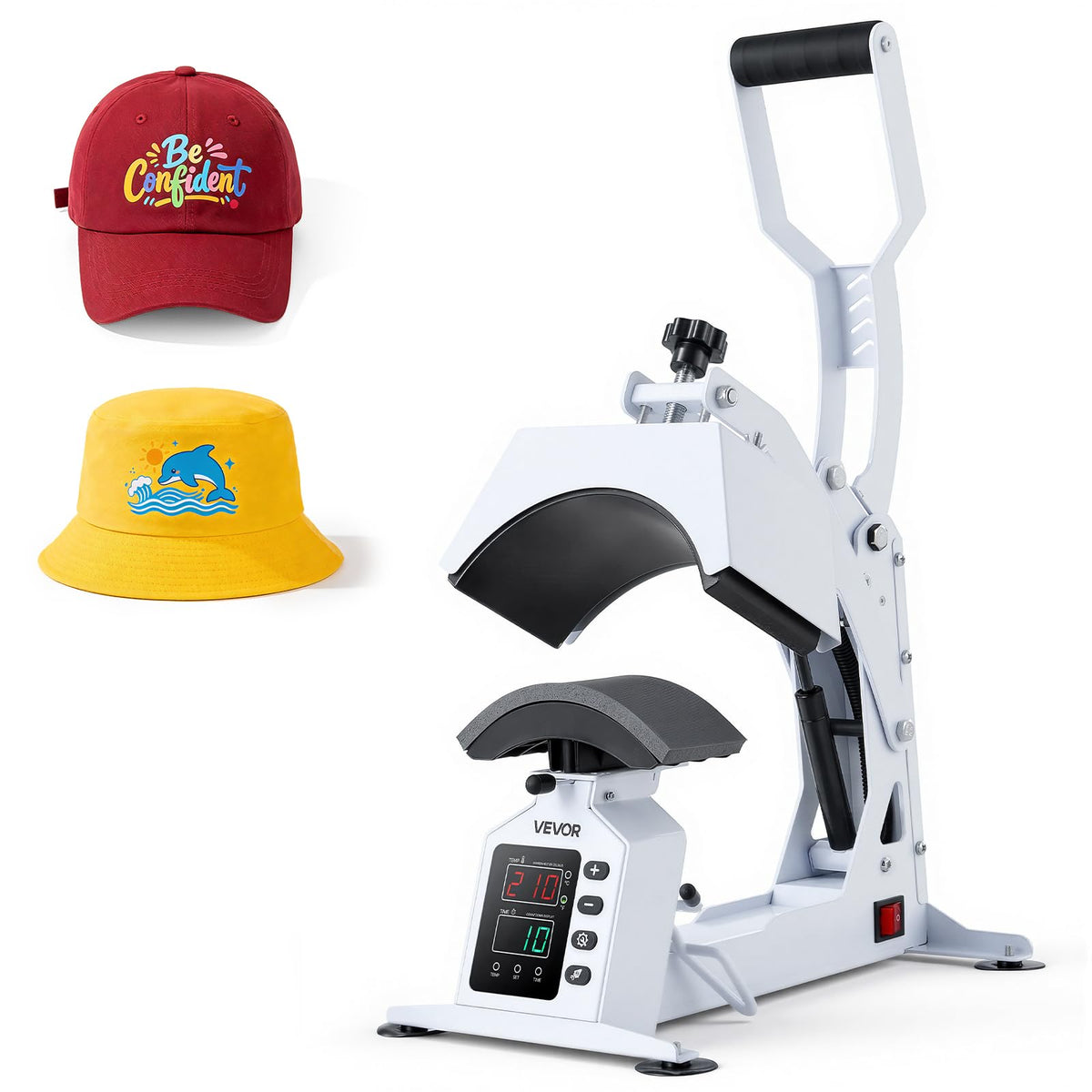 VEVOR Hat Heat Press Machine front view