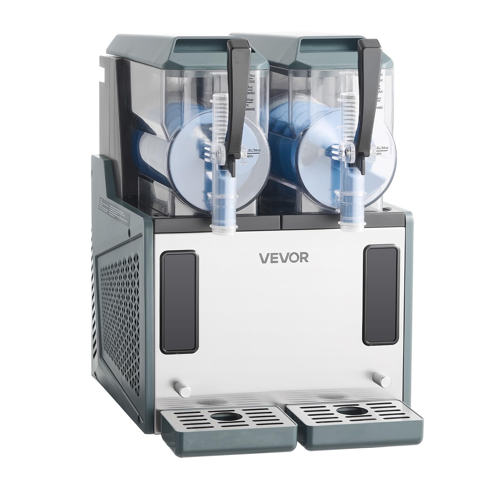vevor slushie machine dual tank capacity