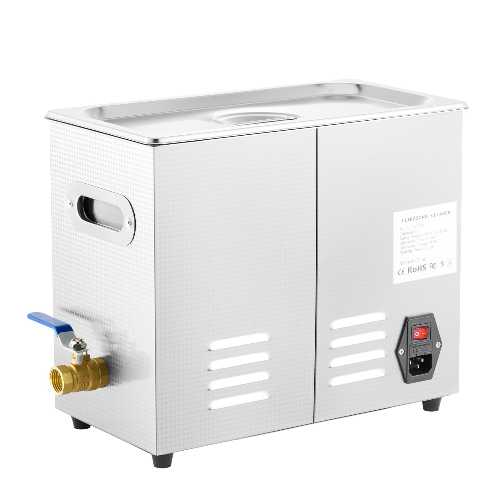 Durable 304 stainless steel construction for long term use