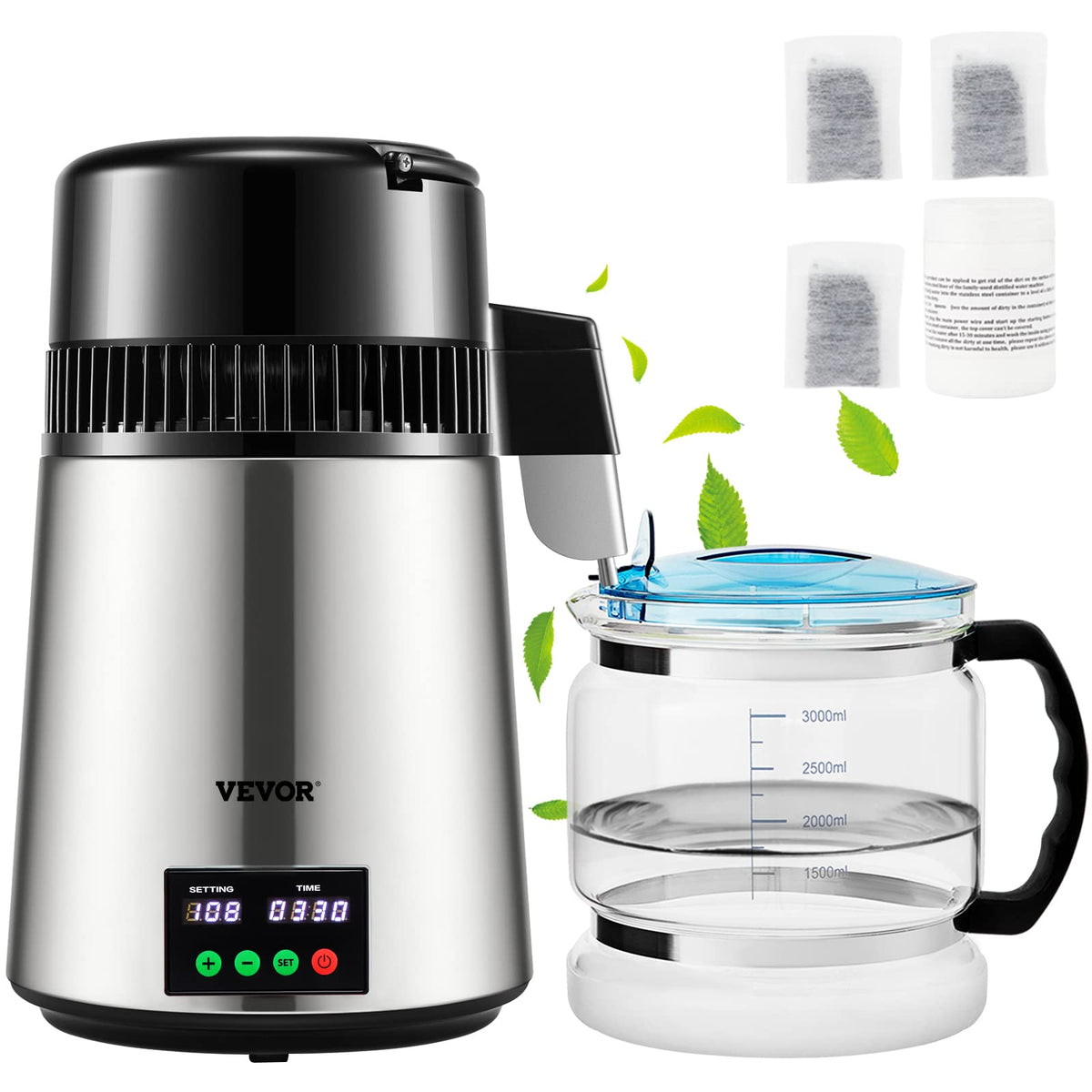 VEVOR water distiller 1.1 gal capacity