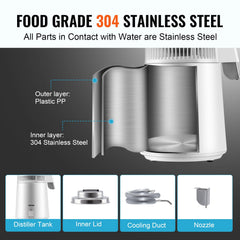 VEVOR BPA free container distiller