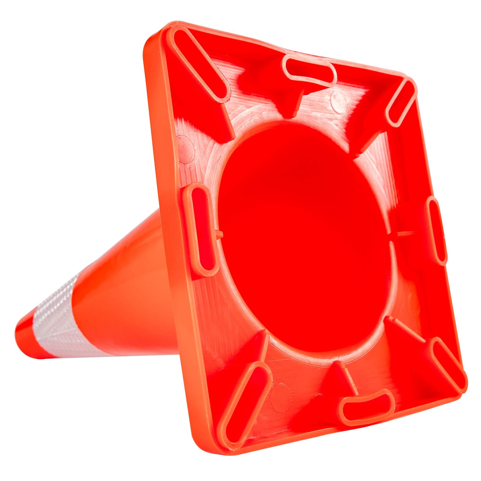 Top hole for flag on traffic cone