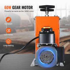 VEVOR wire stripper showing seven holes six round one flat