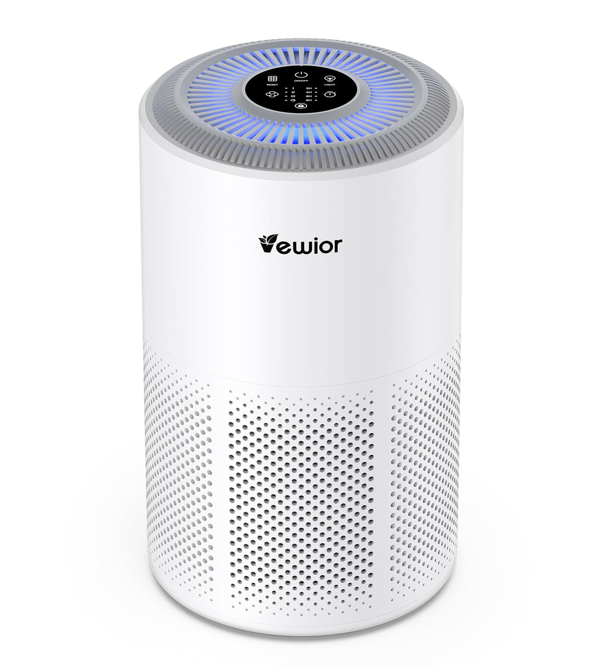 VEWIOR D10N air purifier 360° intake for large rooms up to 1800 ft²
