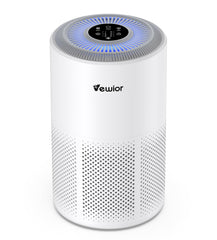 VEWIOR D10N air purifier 360° intake for large rooms up to 1800 ft²