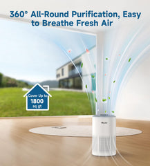 Aromatherapy diffuser integrated in VEWIOR D10N purifier