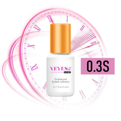Professional lash adhesive VEYES INC with fast 0.3s drying