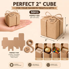 2x2x2 inch mini gift boxes by VGOODALL