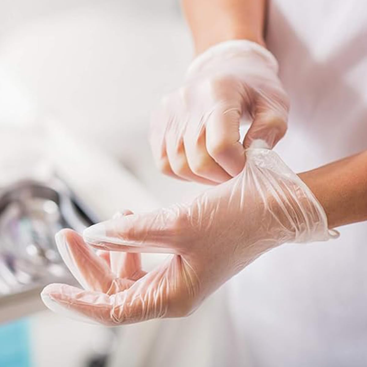 vgpf3002 vinyl exam gloves packaging case 1000