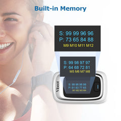 Pulse rate measurement on Vibeat oximeter