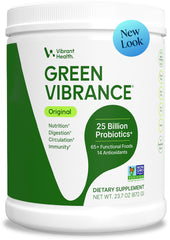 Vibrant Health Green Vibrance vegan powder 24 oz bottle