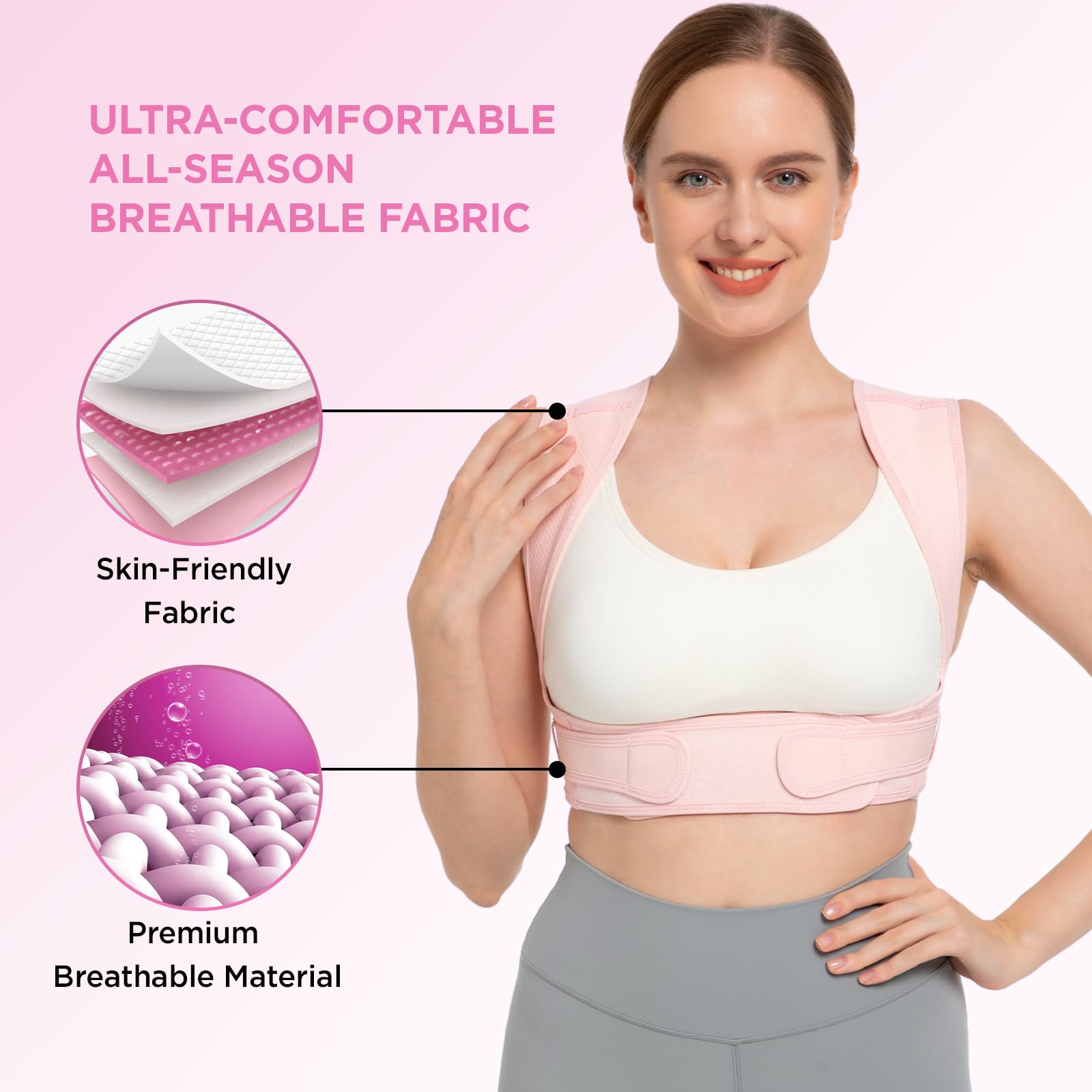 vicorrect discreet pink shade under clothing