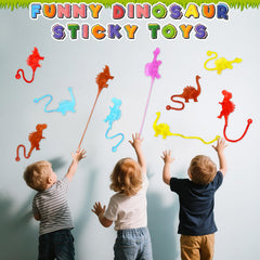 Individually wrapped VICROIC dinosaur sticky hands toy