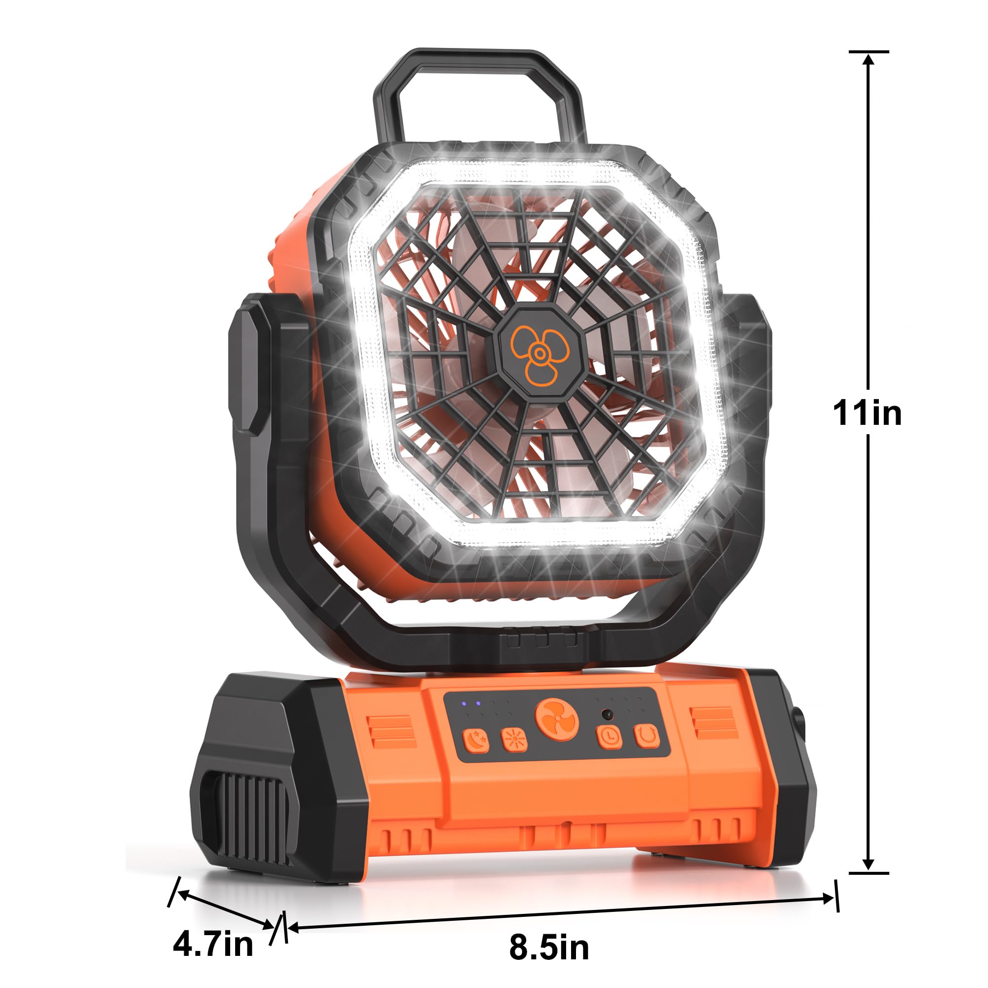 Vicsoon quiet fan airflow ≤30 dB