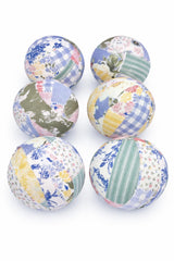 Victorian style decorative balls for trays and vases