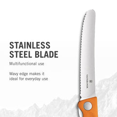 Victorinox Foldable Paring Knife orange 4-3-in
