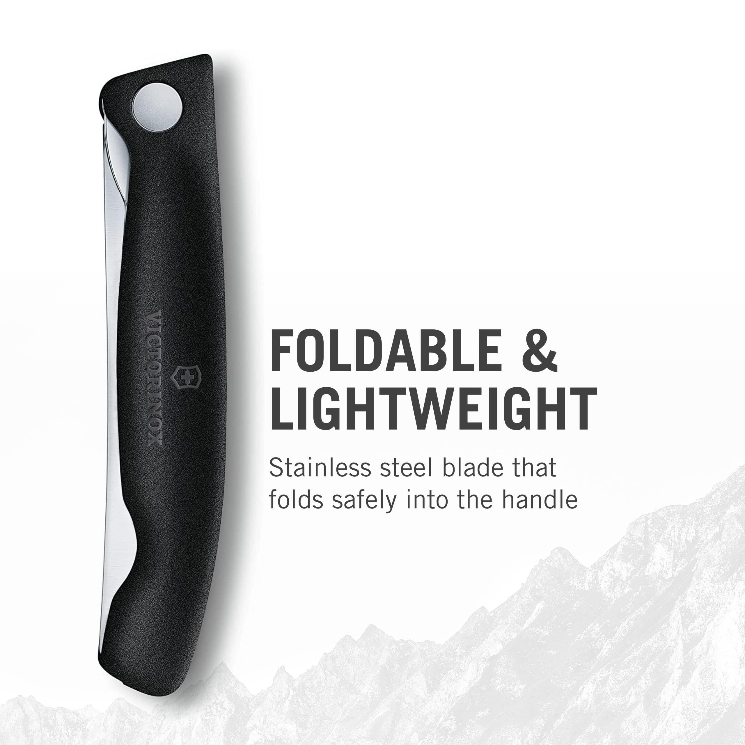 Paring knife for fruit prep Victorinox Swiss Classic Foldable