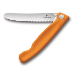 Victorinox Swiss Classic Foldable Paring Knife orange handle