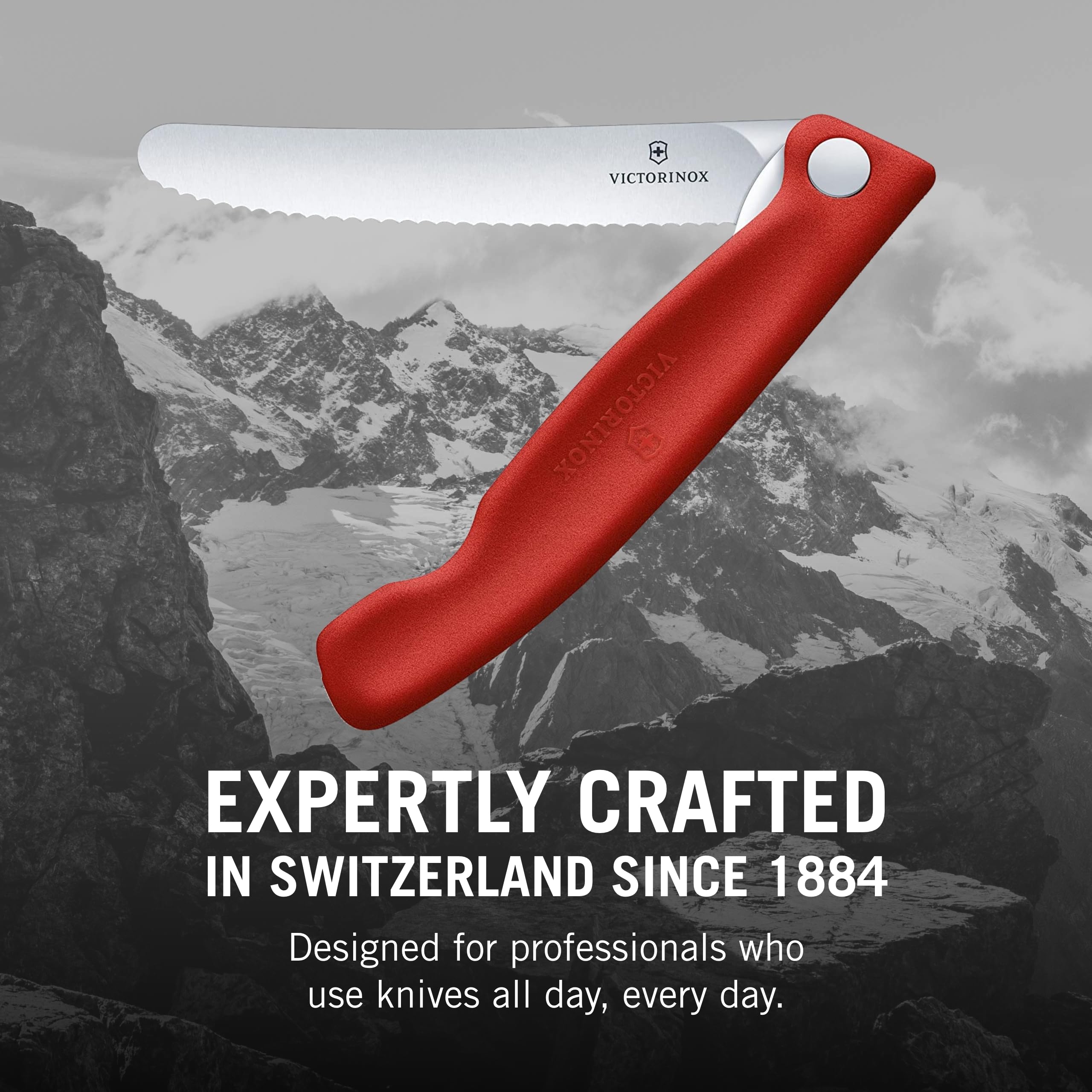 Take anywhere paring knife foldable design Victorinox