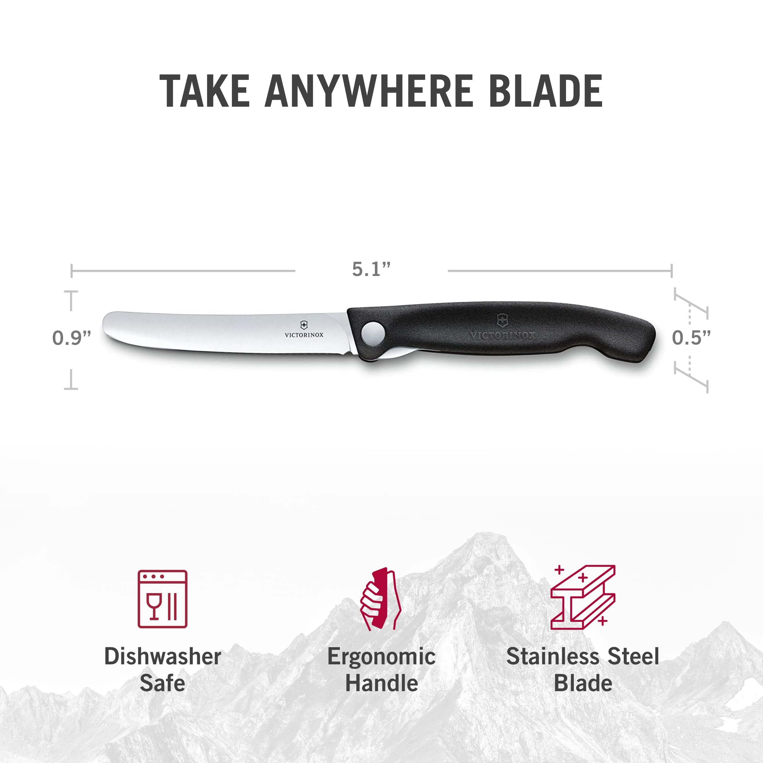Six colorful handle options Victorinox paring knife