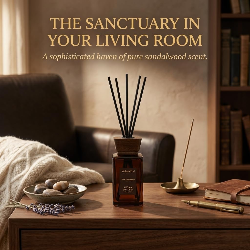 Real dried botanicals suspended in Vietora Eud Reed Diffuser