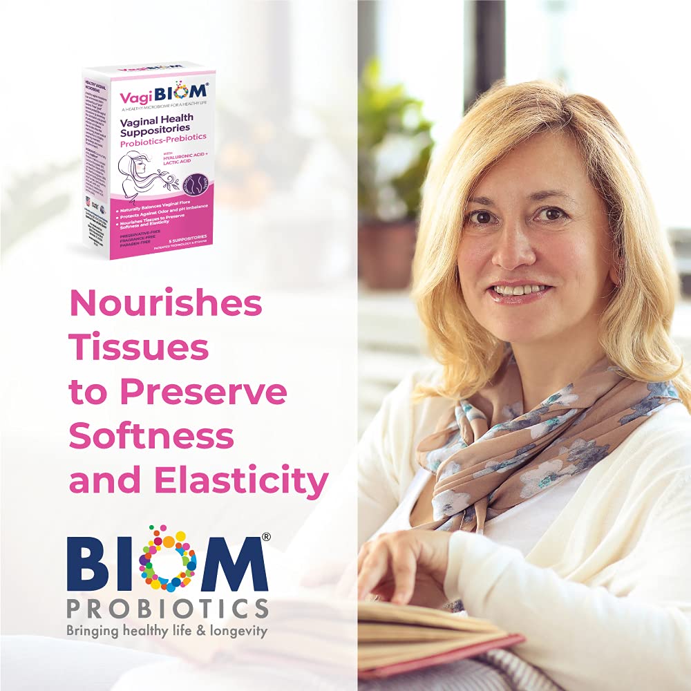 VagiBiom Lactobacillus Suppository box design