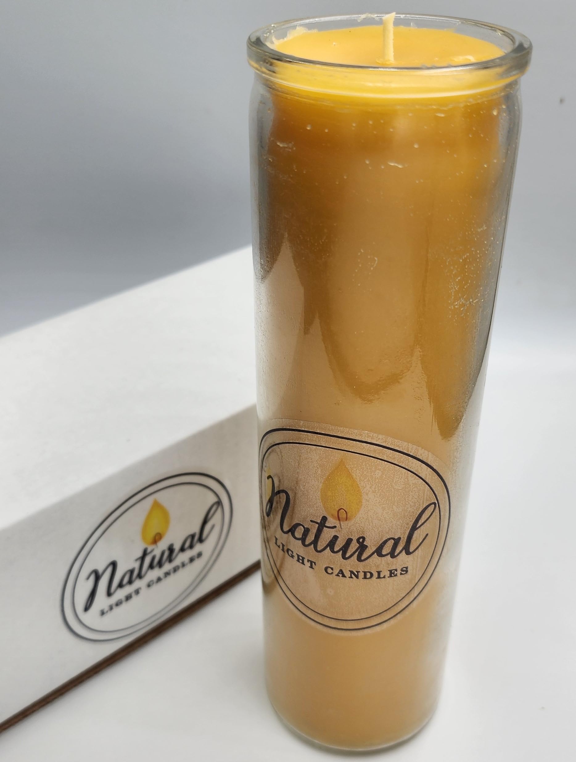 local USA beeswax candle from US beekeepers