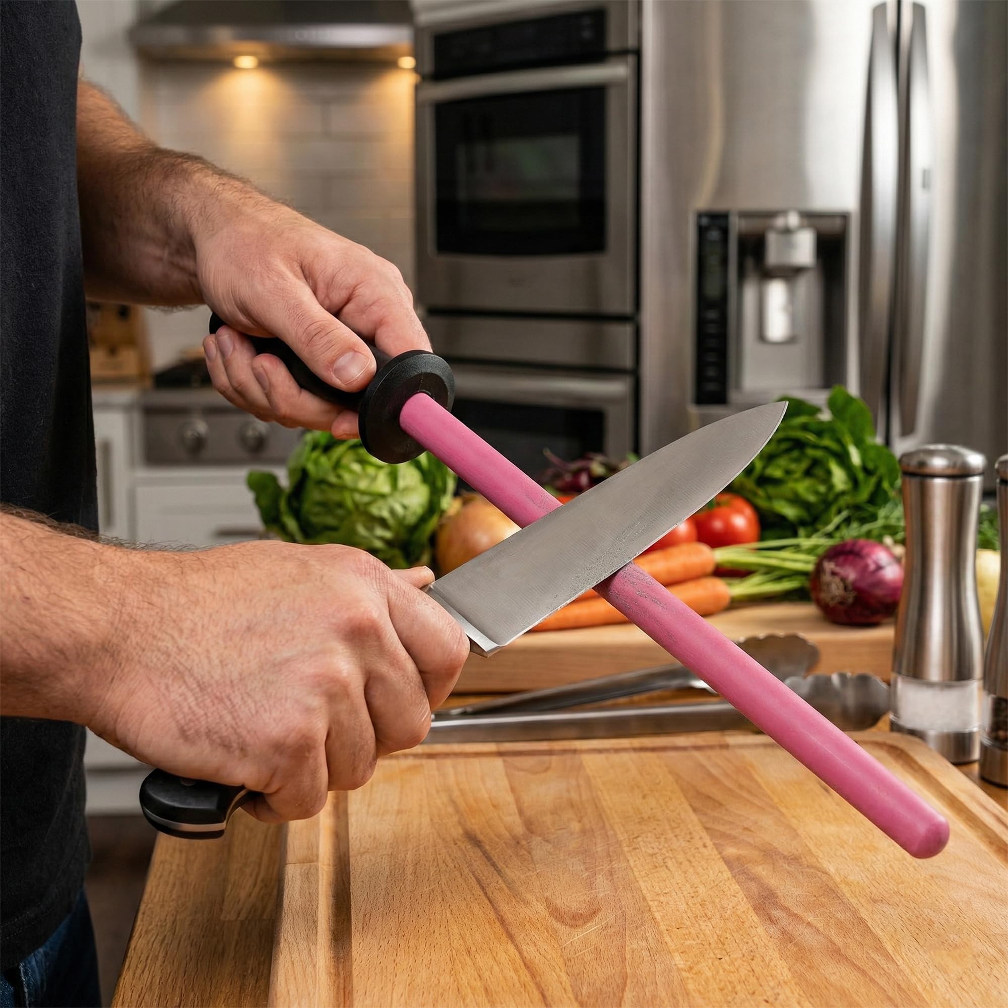 VIGORCRAFT Ruby Sharpener Rod no oil or water required