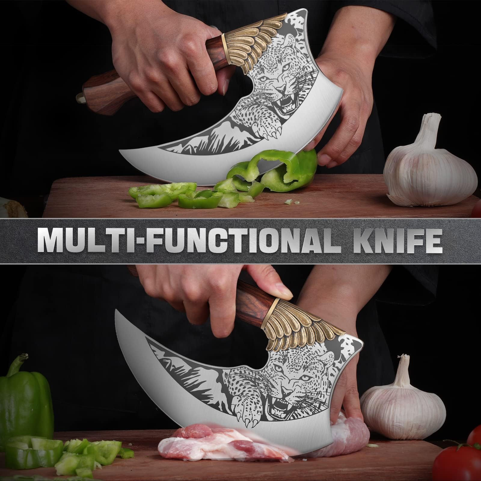 Viking Butcher Cleaver Knife design