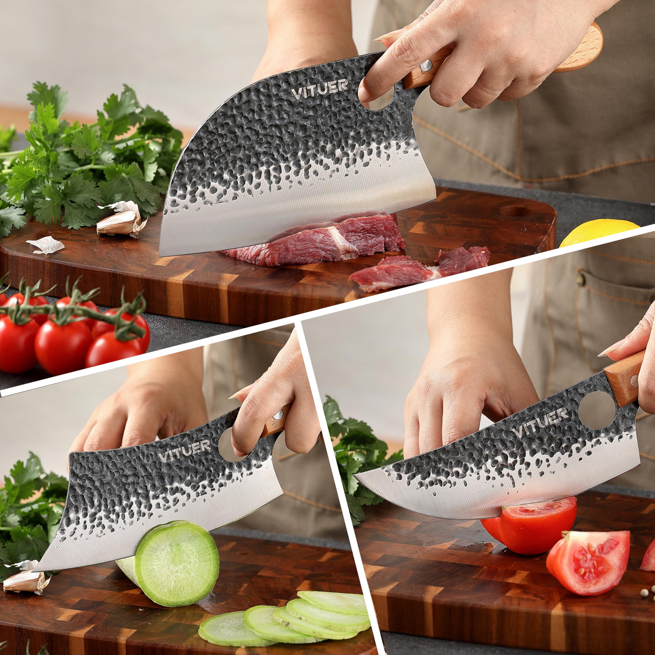 6.5 inch Viking Knife from Butcher Viking Camping Knife Set