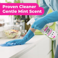 Vinegar cleaner all-purpose spray packaging